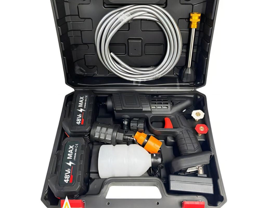HIDROLAVADORA PORTATIL 2 BATERIAS 48 V